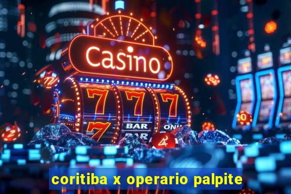 coritiba x operario palpite